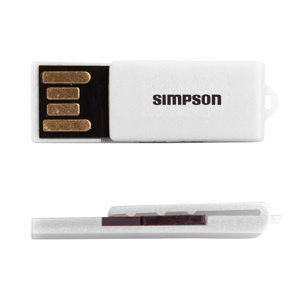 Mini clip 2.0 speed USB drive with a tier 1 memory... from ASI 90859 Tempo Industries Inc