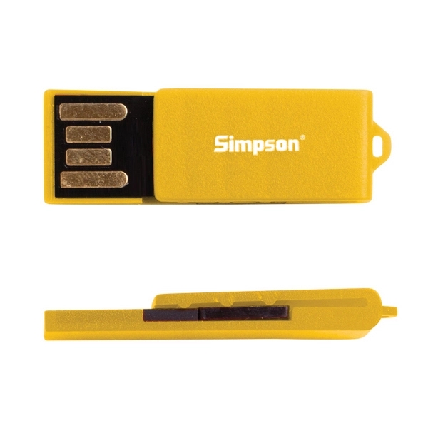 Mini clip 2.0 speed USB drive with a tier 1 memory... from ASI 90859 Tempo Industries Inc