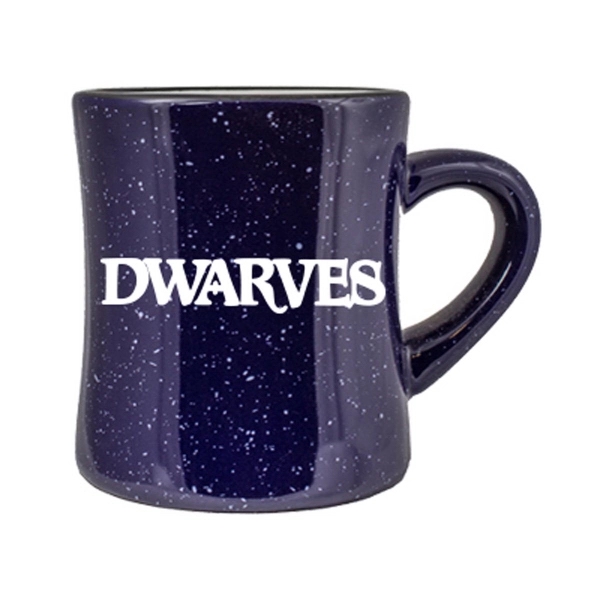 10 oz. colored stoneware speckled diner mug... from ASI 46573 Cooper & Clement Inc