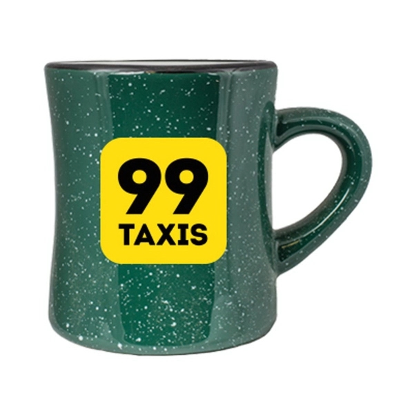 10 oz. colored stoneware speckled diner mug... from ASI 46573 Cooper & Clement Inc