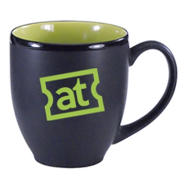 15 Oz Matte Black Out Color In Hilo Bistro Coffee Mug... from ASI 46573 Cooper & Clement Inc