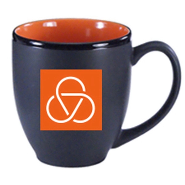 15 Oz Matte Black Out Color In Hilo Bistro Coffee Mug... from ASI 46573 Cooper & Clement Inc