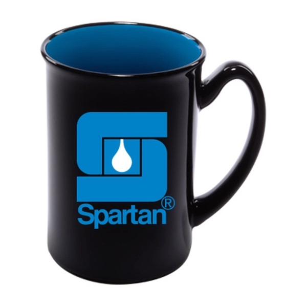 16 oz Marco 2-tone. Black Mug... from ASI 46573 Cooper & Clement Inc