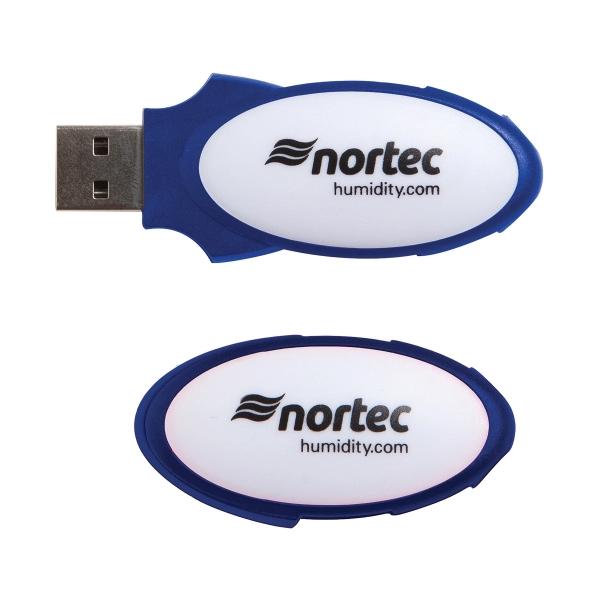 Bryce USB drive measuring 2.1" x 1.1" x 0.63" with an... from ASI 90859 Tempo Industries Inc / Tempoline