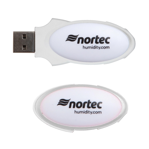 Bryce USB drive measuring 2.1" x 1.1" x 0.63" with an... from ASI 90859 Tempo Industries Inc / Tempoline