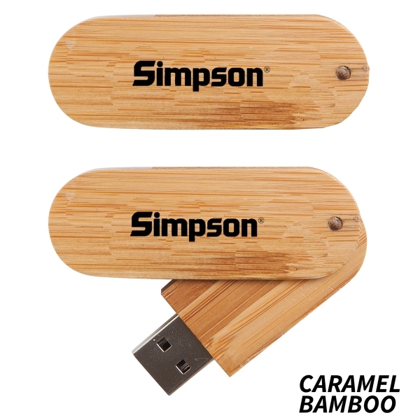 Woody USB drive made of wood with a tier 1 memory... from ASI 90859 Tempo Industries Inc / Tempoline