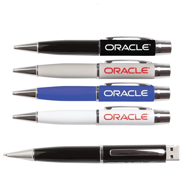 Twist-action USB pen a tier 1 memory chip, keychain attachment, and... from ASI 90859 Tempo Industries Inc / Tempoline