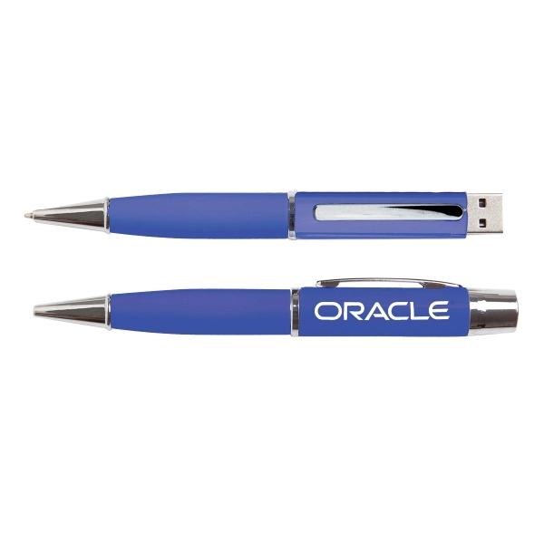 Twist-action USB pen a tier 1 memory chip, keychain attachment, and... from ASI 90859 Tempo Industries Inc / Tempoline