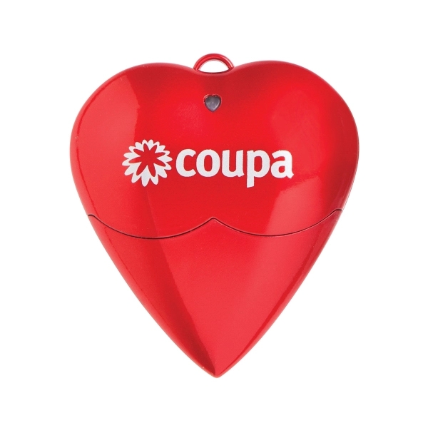 Love USB drive measuring 1.7" x 1.9" x 0.6" with a... from ASI 90859 Tempo Industries Inc