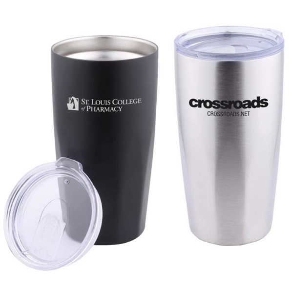 Zeus 20 oz. Vacuum-Sealed Copper Lined Steel Mug.... from ASI 46755 Cosmo Promos