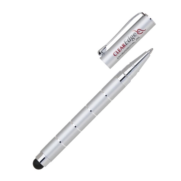 4.5" long aluminum cap-off ballpoint pen with easyflow ink and a... from ASI 68190 Lungsal / Lungsal