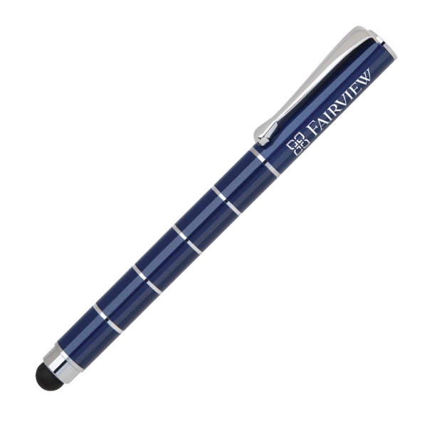 4.5" long aluminum cap-off ballpoint pen with easyflow ink and a... from ASI 68190 Lungsal / Lungsal