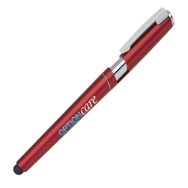 Plastic cap-off ballpoint pen available in several cool metallic colors with... from ASI 68190 Lungsal / Lungsal