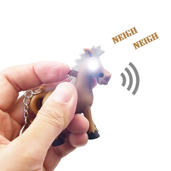 Horse Novelty LED Light Key Tag.... from ASI 31517 Admart Products / Admart Line