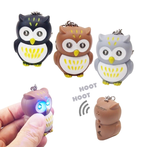 Owl Novelty LED Light Key Tag... from ASI 31517 Admart Products / Admart Line