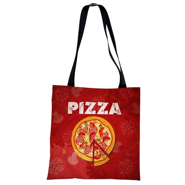 Durable flat tote with full color art on both sides. Perfect... from ASI 67557 LimeLight Ent