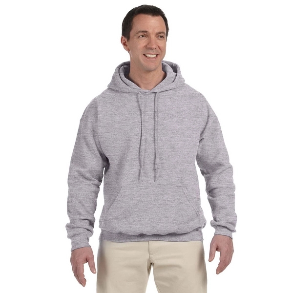 Gildan adult hooded sweatshirt made from a blend of 50% cotton... from ASI 39552 BEL Promo