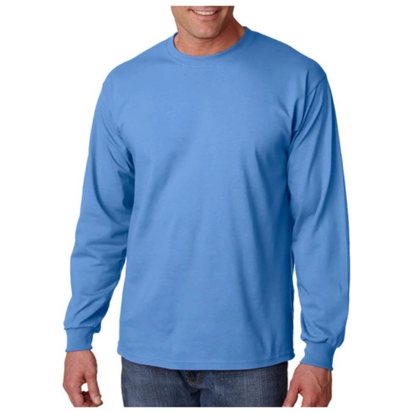 Gildan long sleeve 6.1 oz. pre-shrunk 100% Ultra Cotton T-shirt with... from ASI 39552 BEL Promo