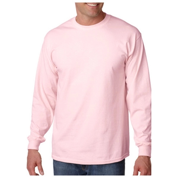 Gildan long sleeve 6.1 oz. pre-shrunk 100% Ultra Cotton T-shirt with... from ASI 39552 BEL Promo