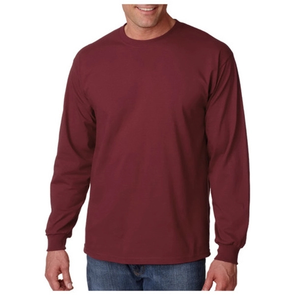 Gildan long sleeve 6.1 oz. pre-shrunk 100% Ultra Cotton T-shirt with... from ASI 39552 BEL Promo
