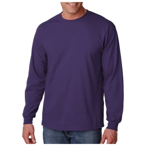 Gildan long sleeve 6.1 oz. pre-shrunk 100% Ultra Cotton T-shirt with... from ASI 39552 BEL Promo