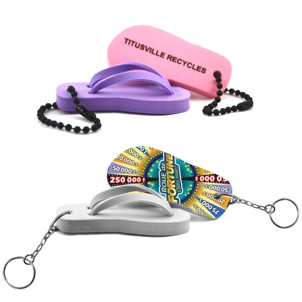 Flip Flop Keychain... from ASI 54886 Foamworx / FoamWorx
