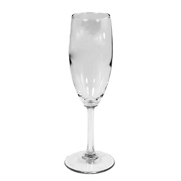 Flute champagne glass, 5.75 oz. with lusterware finish.... from ASI 92133 777 Promotional Products Inc