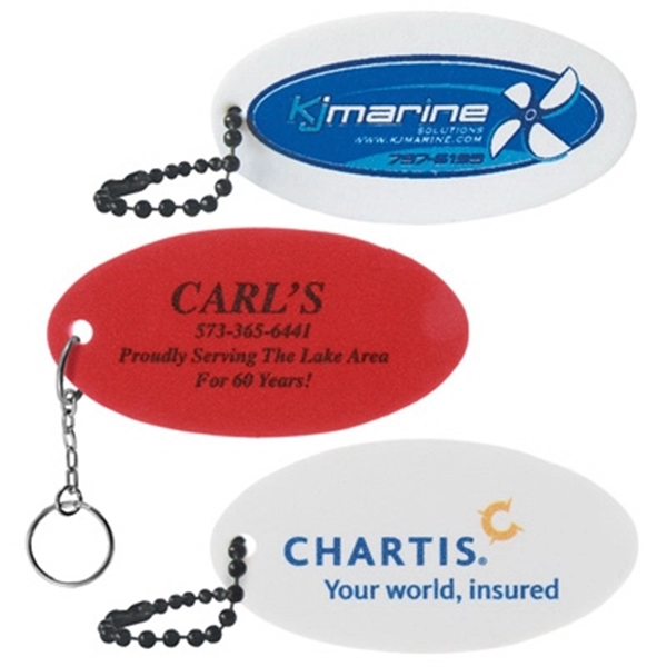 foam key chain for up to 3 keys.... from ASI 54886 Foamworx / FoamWorx