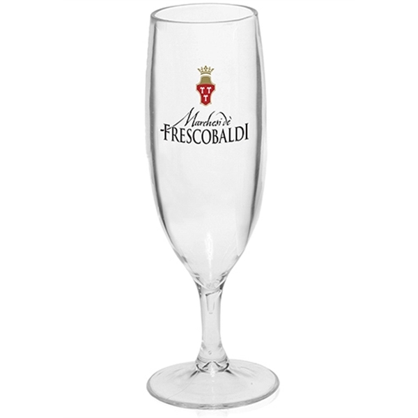 6.7 oz. plastic champagne flute made from PS material.... from ASI 39552 BEL Promo