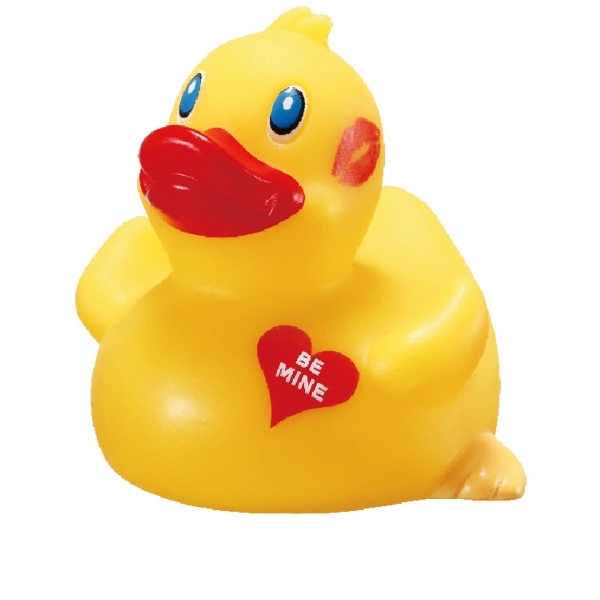 Rubber "Be Mine" classic duck. This rubber duck is phthalate-Free. A... from ASI 31977 Adline Industries Inc