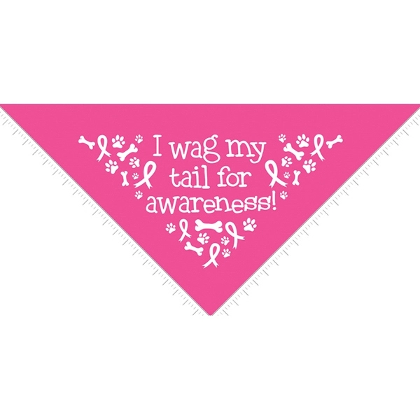 22" x 22" x 29" 100% cotton triangular bandanas in four... from ASI 44020 Bandanna Promotions By CARO-LINE / Swag-Wag Pets