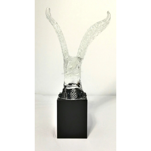Clear Crystal Eagle Trophy... from ASI 55540 Furniward Company / Furniward