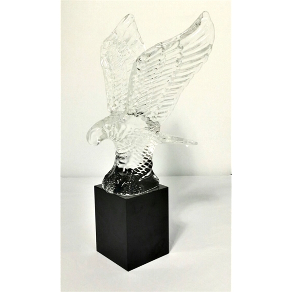 Clear Crystal Eagle Trophy... from ASI 55540 Furniward Company / Furniward