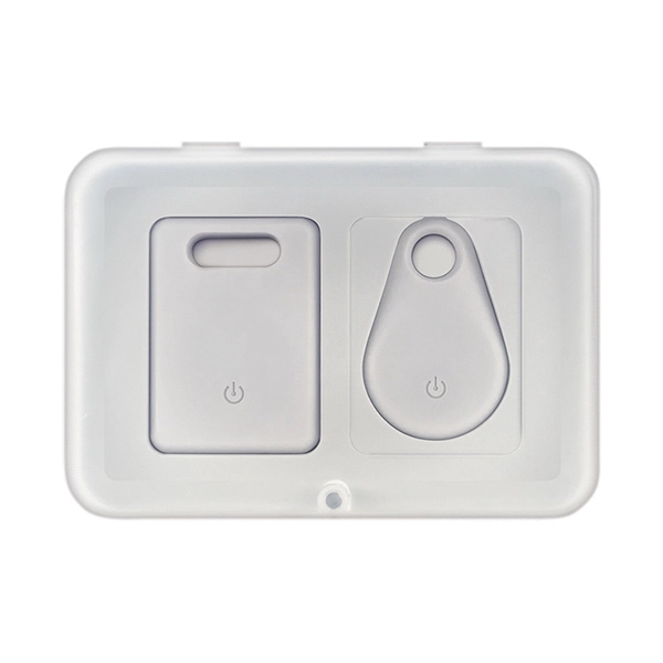 Four-pack of white alarms that help locate lost phones or keys... from ASI 63776 KTI Networks Inc / KTI Promo
