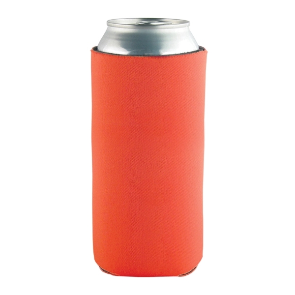 Pocket Foam Collapsible Can Holder with 3 sided Imprint for 16... from ASI 93520 Ventura Inc