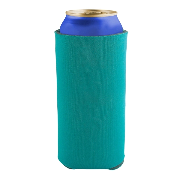 Pocket Foam Collapsible Can Holder with 3 sided Imprint for 16... from ASI 93520 Ventura Inc