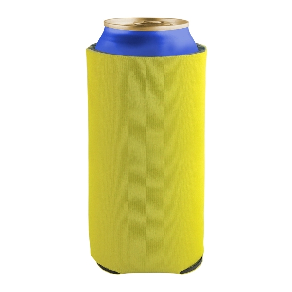 Pocket Foam Collapsible Can Holder with 3 sided Imprint for 16... from ASI 93520 Ventura Inc