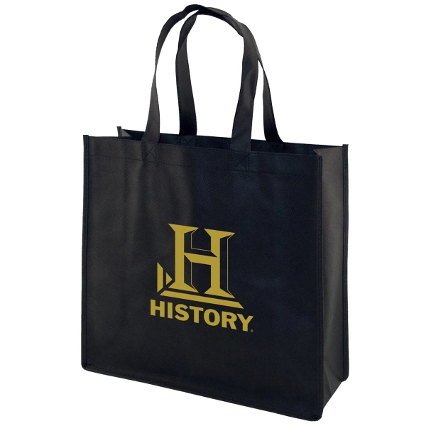 Made from 100 GSM non-woven polypropylene, this standard tote features stitched... from ASI 75731 PWS / Pacific Western Sales/PWS