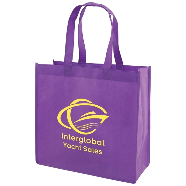 Made from 100 GSM non-woven polypropylene, this standard tote features stitched... from ASI 75731 PWS / Pacific Western Sales/PWS