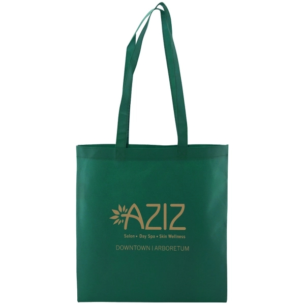Made from 100 GSM non-woven polypropylene, this standard tote features stitched... from ASI 75731 PWS / Pacific Western Sales/PWS