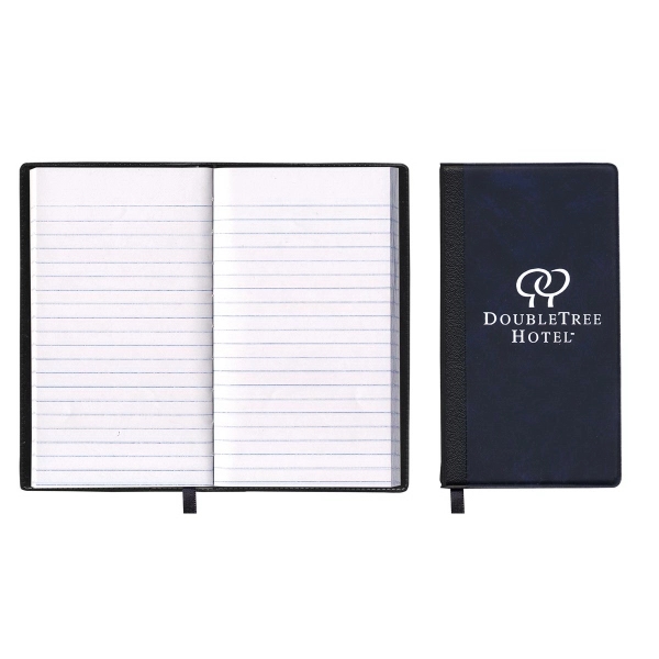 Style "Florence" 2-tone hard cover pocket planner w/1 color month in... from ASI 83770 Royal Industries / The Royal Line