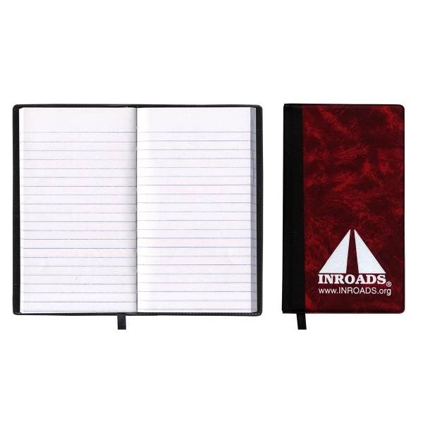 Style "Florence" 2-tone hard cover pocket planner w/1 color month in... from ASI 83770 Royal Industries / The Royal Line