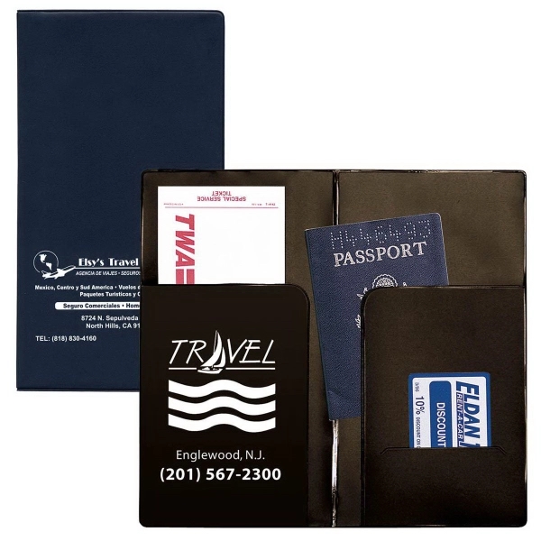 Functional designed passport cover that keeps your passport, tags, and tickets... from ASI 83770 Royal Industries / The Royal Line
