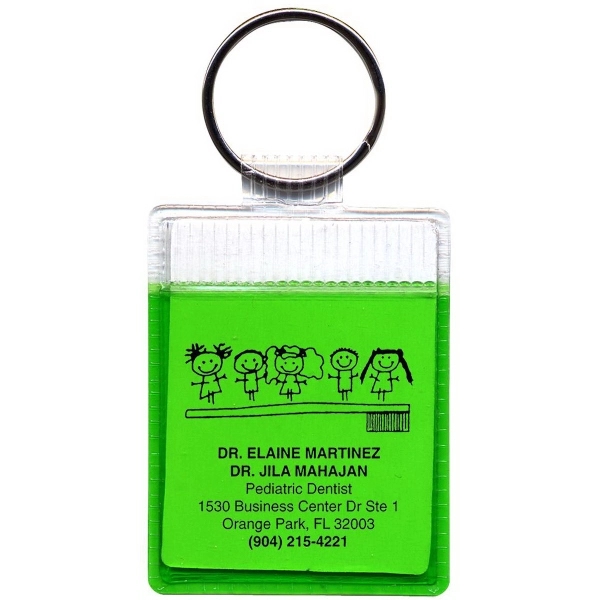 Rectangular key ring.... from ASI 83770 Royal Industries / The Royal Line