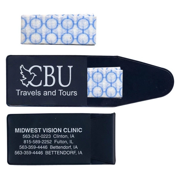 Eyeglass cleaner. Item size is with flap closed.... from ASI 83770 Royal Industries / The Royal Line