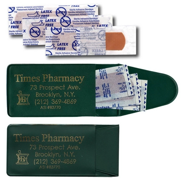 Pocket Band Aid Holder - 3 bandages... from ASI 83770 Royal Industries / The Royal Line