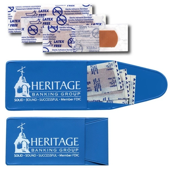 Pocket Band Aid Holder - 3 bandages... from ASI 83770 Royal Industries / The Royal Line