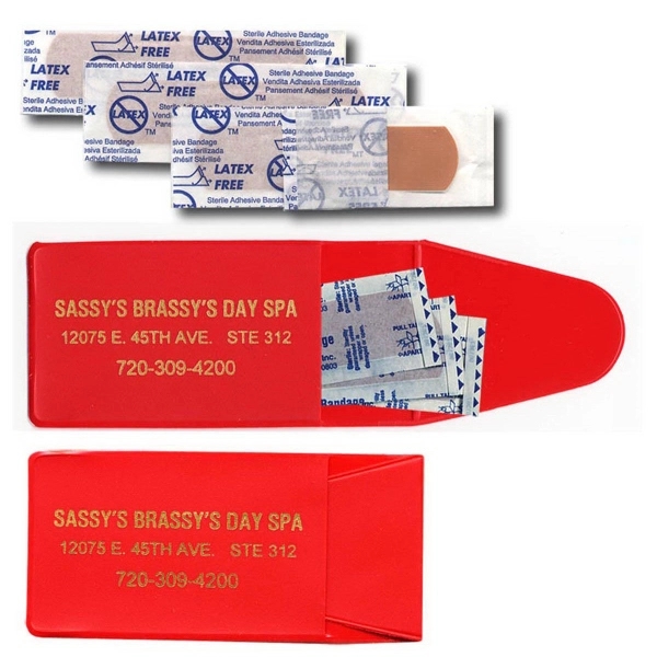 Pocket Band Aid Holder - 3 bandages... from ASI 83770 Royal Industries / The Royal Line