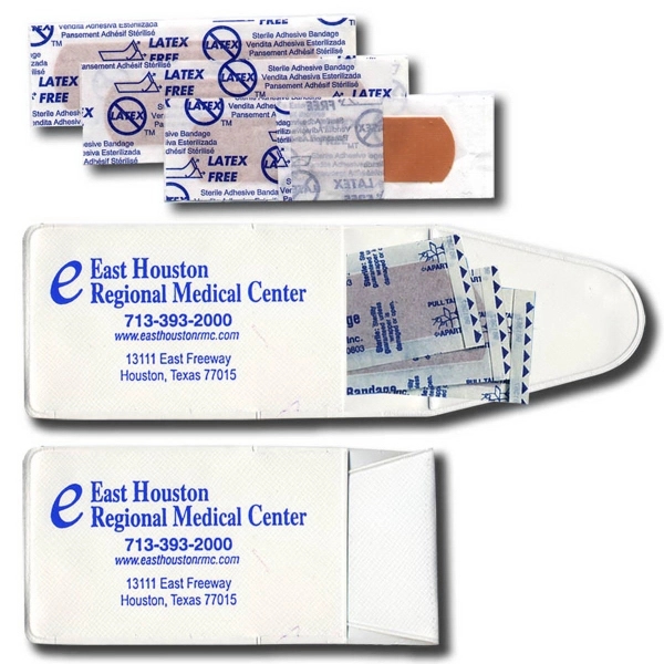 Pocket Band Aid Holder - 3 bandages... from ASI 83770 Royal Industries / The Royal Line