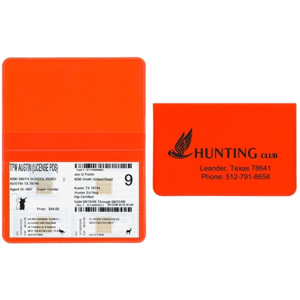 Hot vinyl colors card case.... from ASI 83770 Royal Industries / The Royal Line